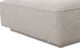 Moe's Home Collection Rosello Light Grey Ottoman-3