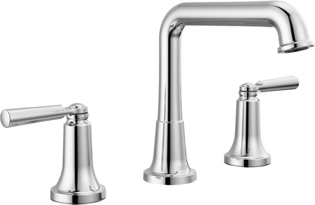 Delta Saylor® Chrome 6" 2-Handle Widespread Bathroom Faucet-0