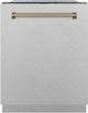 ZLINE Autograph Edition 24" Satin Stainless Steel Built In Dishwasher-0