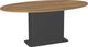 Amisco Customizable Lucarelli 72" Oval Dining Table with 1" Birch Veneer Top-0