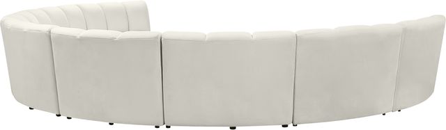 Meridian Furniture Infinity 8-Piece Cream Upholstered Modular Sectional-3