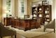 aspenhome® Hawthorne Brown Cherry 66" Curved Desk for Return-1