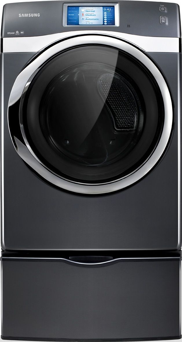 Samsung 7.5 Cu. Ft. Onyx Front Load Gas Dryer-3