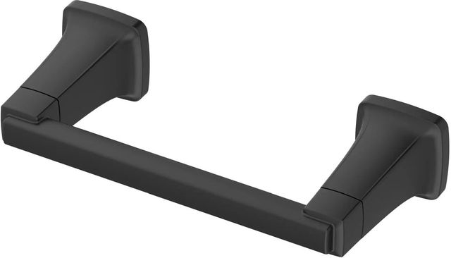 American Standard Townsend® Matte Black Toilet Paper Holder-2