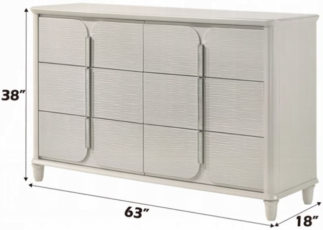 ACME Furniture Laveda Pearl White Dresser-2