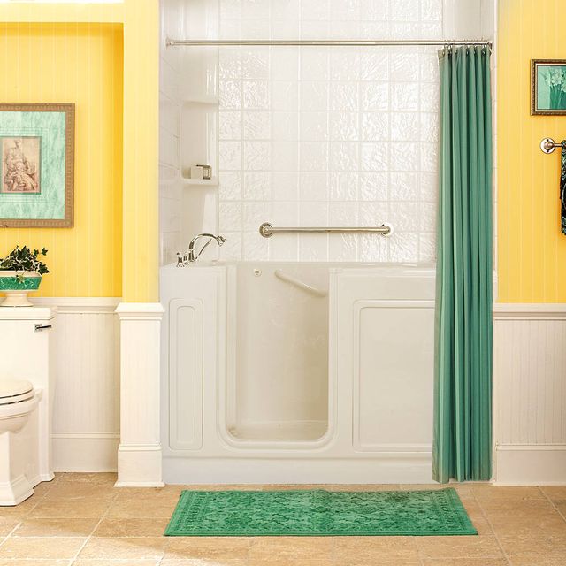 American Standard Luxury Series Linen Alcove Walk-In Soaking Bathtub-3