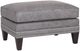 Smith Brothers Customizable 243 Leather Ottoman-0