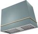 La Cornue Loge Series 44" Ocean Wall Mounted Range Hood with Polished Brass Trim-0