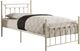 Mazin Furniture Lia Youth Twin Metal Platform Bed-0