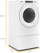 Whirlpool® 7.4 Cu. Ft. White Front Load Gas Dryer-2
