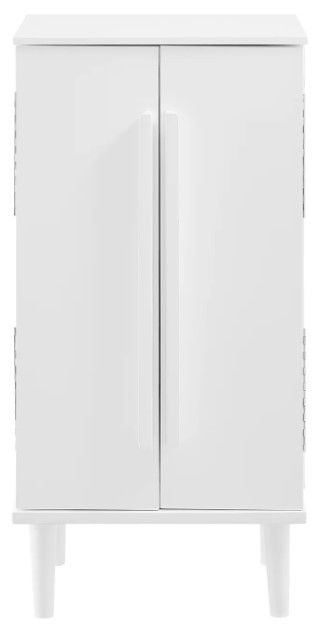 Powell® Jenn White Jewelry Armoire-4