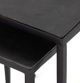 Magnolia Home by Joanna Gaines Bates Raw Black Nesting Tables-2