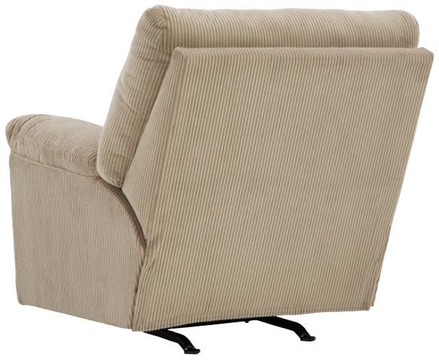 Signature Design by Ashley® SimpleJoy Sand Manual Rocker Recliner-4