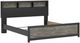 Signature Design by Ashley® Jonnifer Black/Gray King Bookcase Bed-2