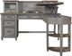 aspenhome® Caraway Aged Slate Desk-2