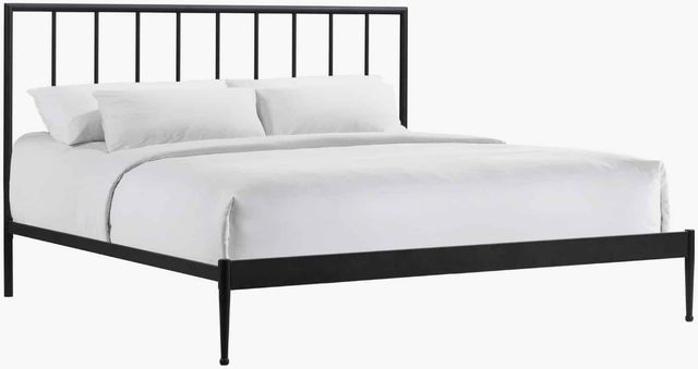 Intercon Matte Modern King Bed-0