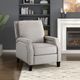 Homelegance® Berenson Coconut Manual Push Back Recliner-1