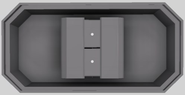 Vent-A-Hood® Designer Series 60" Gunsmoke Island Range Hood-3