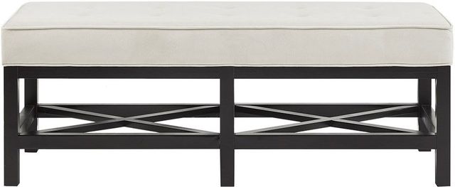 Olliix by Martha Stewart Cream Braeside Bench-0