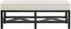 Olliix by Martha Stewart Cream Braeside Bench-0