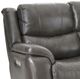 HomeStretch Galaxy Black Power Reclining Loveseat-1