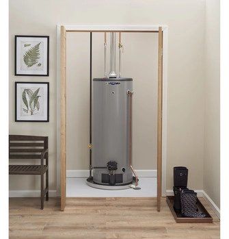 GE RealMAX® Choice 40-Gallon Tall Natural Gas Atmospheric Water Heater-1
