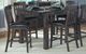 A-America® Mariposa Warm Gray Slat Back Bar Stool-1
