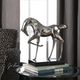 Uttermost® Phoenix Nickel Horse Statue-3