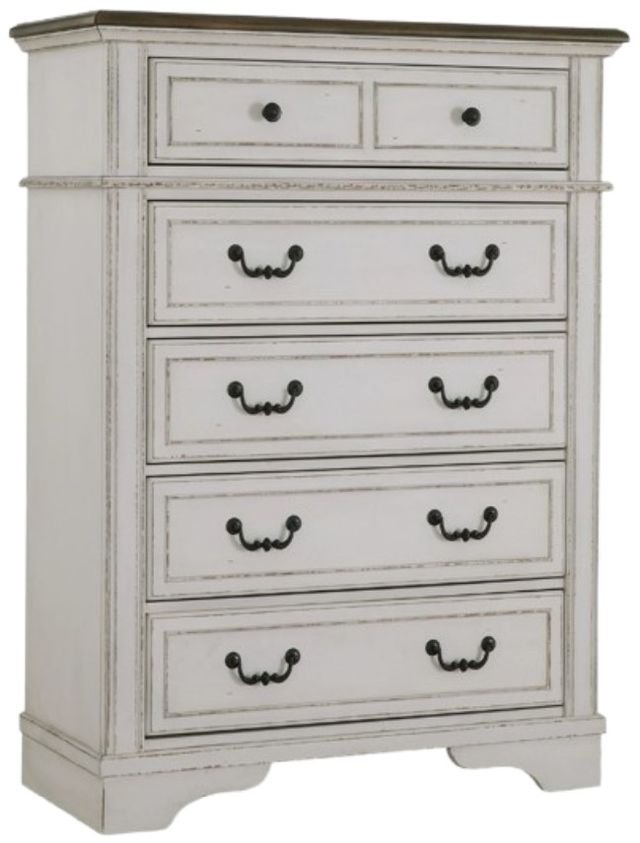 Signature Design by Ashley® Blendon Brown/White Chest-0