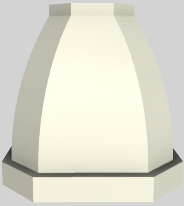 Vent-A-Hood® Designer Series 54" Biscuit Island Range Hood-1