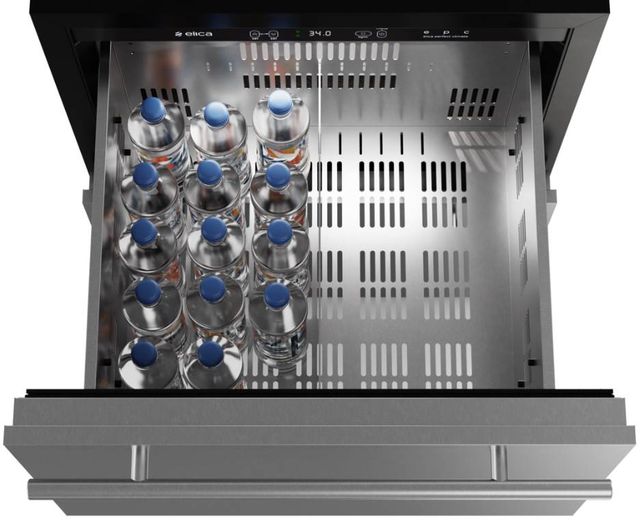 Elica Riserva 24" 4.7 Cu. Ft Panel Ready Convertible Refrigerator Drawer-3