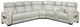 Homelegance® Fairway 3-Piece Taupe Power Reclining Sectional with Right Side Console-0