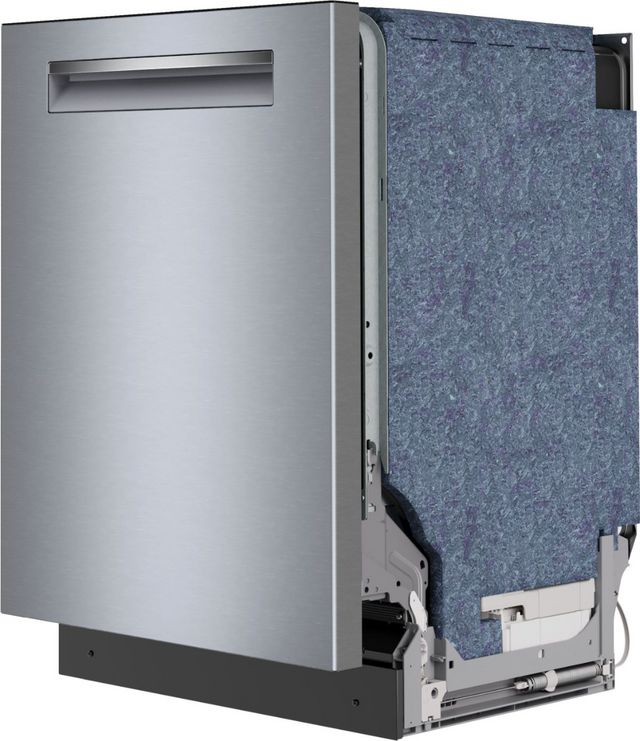 Bosch® 500 Series 24'' Anti Fingerprint Stainless Steel Top Control Built In Dishwasher-1