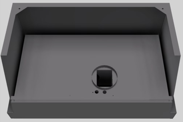 Vent-A-Hood® Designer Series 42" Gunsmoke Wall Mounted Range Hood-3