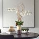 Uttermost® Earthbound Orchid Brown/White Centerpiece with Vase-1
