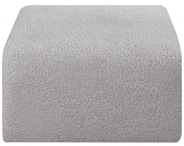 Meridian Furniture Arc Gray Ottoman-1