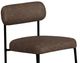 International Furniture Direct Seating Black/Brown Counter Stool-3