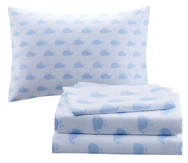 Olliix by Mi Zone Kids Sealife Blue Twin Complete Bed and Sheet Set-3
