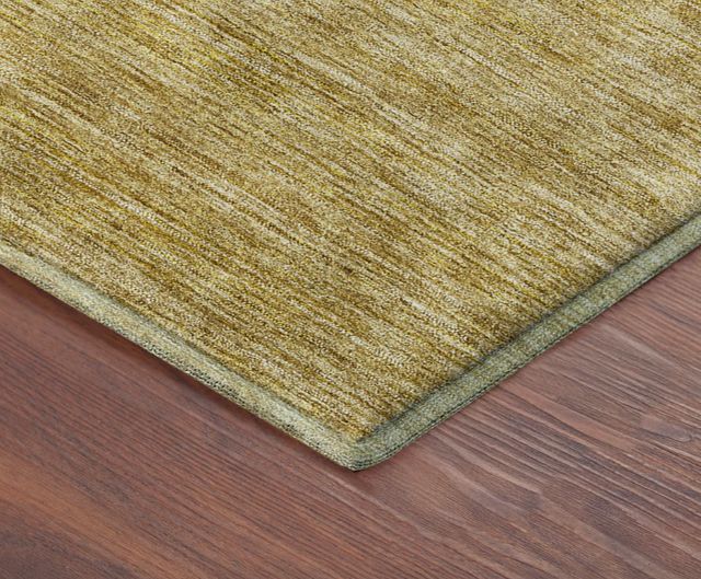 Dalyn™ Rug Company Soft Essentials SE1 Gold 5'x8' Area Rug-4