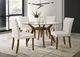 Coaster® Paxton 5-Piece Beige/Brown Dining Table Set-1