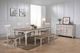 TEI Corner Stone Gray/Oak Bench-1