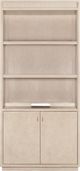 Hooker® Furniture Marlowe Polished Limestone Bookcase-2