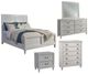 American Woodcrafters 1210 Dunescape 5-Piece White Queen Bedroom Set-0
