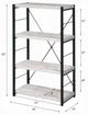 ACME Furniture Jurgen Antique White/Black Bookshelf-2