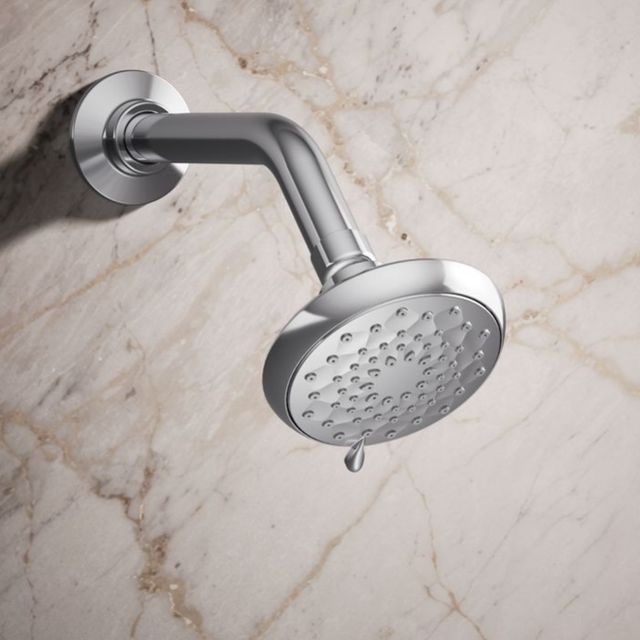 KOHLER® Awaken® B90 Polished Chrome 2.5 GPM 3-Function Showerhead-1