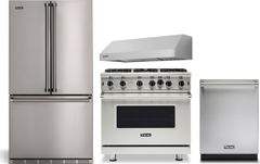 Viking® 4 Piece Stainless Steel Kitchen Package