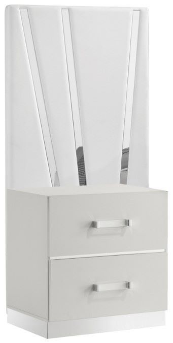 New Classic® Home Furnishings Europa King Panel Bed with Nightstand-4