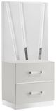 New Classic® Home Furnishings Europa King Panel Bed with Nightstand-4