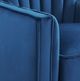 Elements International Loden Royale Cobalt Swivel Chair-3
