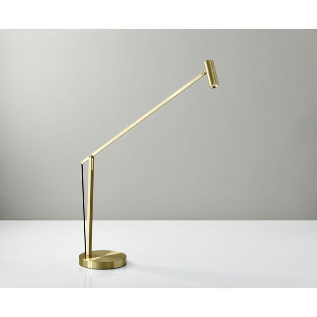 Adesso® Ads360 Crane Brushed Gold Led Desk Lamp-1